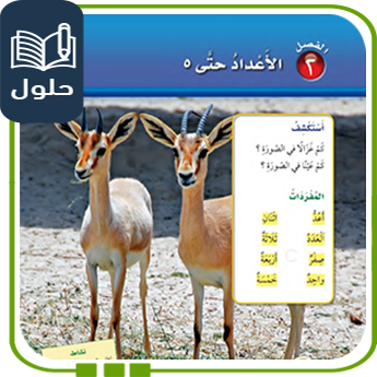 حلول الوحدة الثانية رياضيات أول ابتدائي الفصل الأول 1447