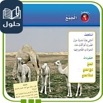 حل أسئلة الوحدة السادسة الجمع رياضيات صف أول ف1